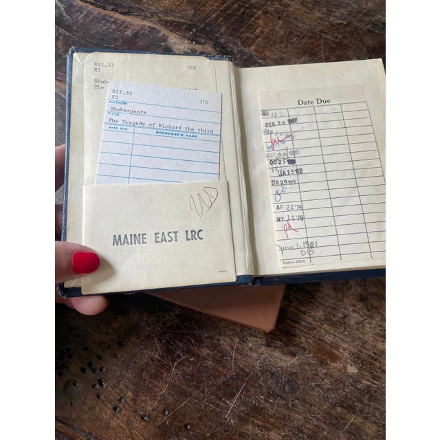 1920s Decommissioned Shakespeare Library Books King Richard and Henry IV For Sale In Chicago - Image 6 of 10