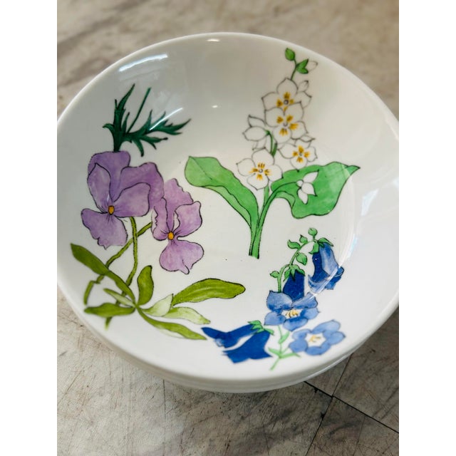 Italian Vintage Italian Bowls - Set of Four For Sale - Image 3 of 7