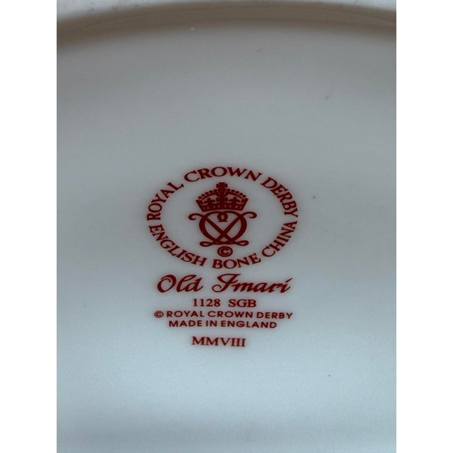 2007 Royal Crown Derby Imari Bough Pot For Sale - Image 14 of 14