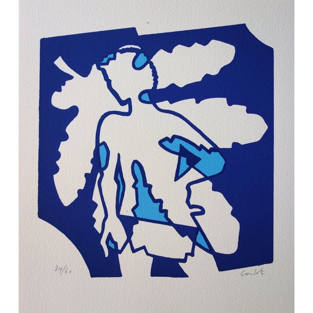 Jean Coulot, Homme au chêne, Screen Print For Sale