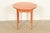 A beautiful Arts and Crafts or Shaker style solid cherry wood occasional side table or tea table By Harden Furniture USA,...