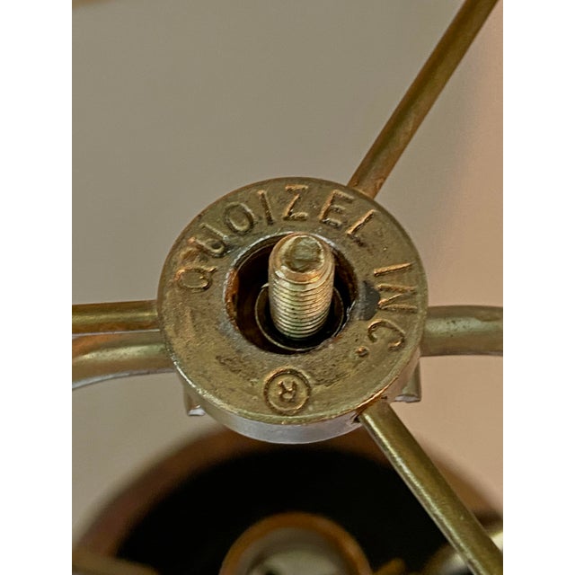 Mid 20th Century Mid Century Modern Lamp Art Deco Style Dancers in Earth Tones For Sale In Savannah - Image 6 of 6