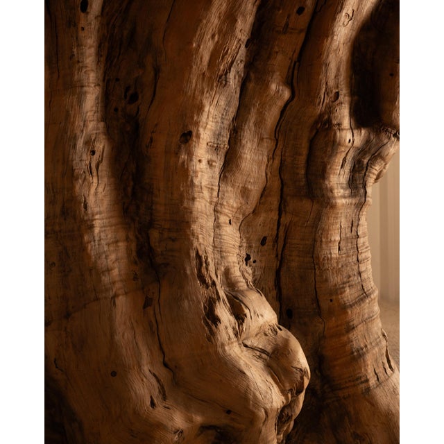 Wood Japanese Dining Table, 2000s For Sale - Image 7 of 13