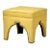 2020s Moroccan Style Square Ottoman With Brass Nailhead Trim, 20"w For Sale