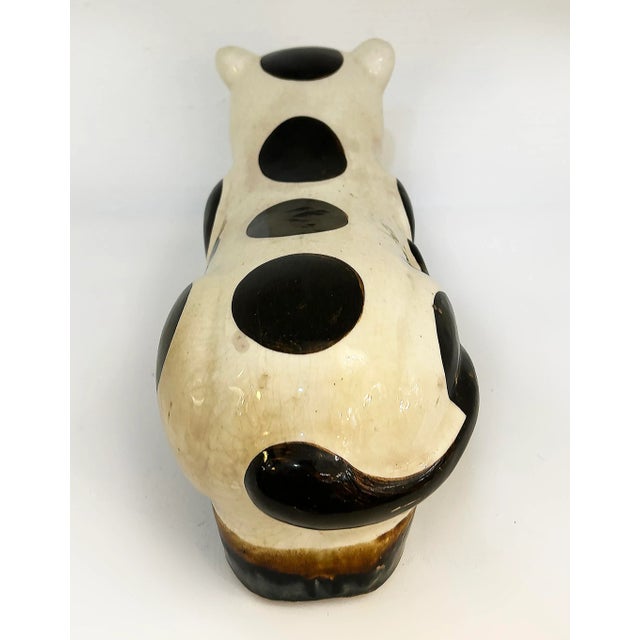Ceramic Chinese 19th-Century Porcelain Cizhou-Ware Cat "Pillow" For Sale - Image 7 of 8