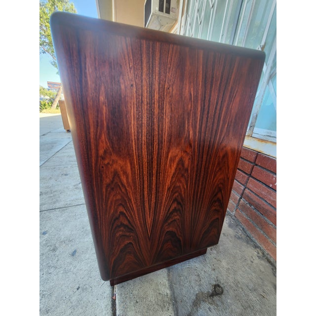 1970s Danish Modern Rosewood Dresser For Sale - Image 9 of 10