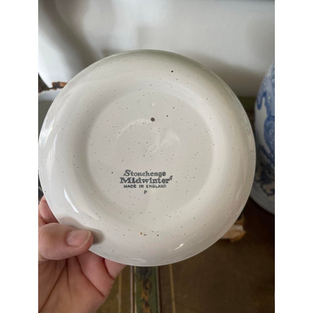 Mid 20th Century Mid 20th Century Wild Oats Stoneware Mugs & Saucers Set - Midwinter English Coffee Cups - 15pcs For Sale - Image 5 of 10