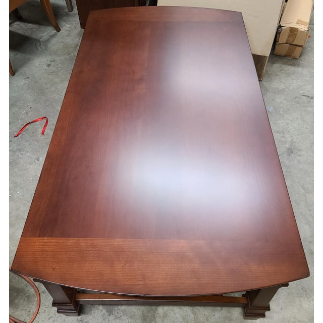 Thomasville Furniture Bridges 2.0 Brown Cherry Rectangular Cocktail