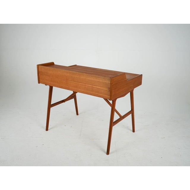 1960s Vintage Teak Desk by Arne Wahl Iversen for Vinde Møbelfabrik, 1960s For Sale - Image 5 of 17