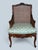Vintage Louis XV Style Caned Bergère Walnut Chair For Sale - Image 12 of 13