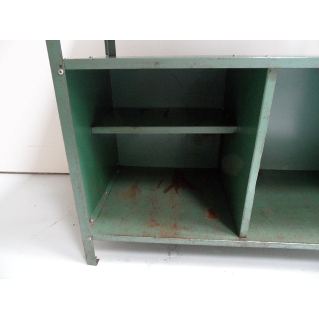 Vintage Industrial Work Bench, 1950s For Sale - Image 6 of 11