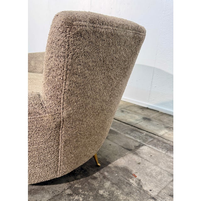 Curved Sofa, Attributed to Federico Munari, Italy, 1960s For Sale - Image 9 of 10