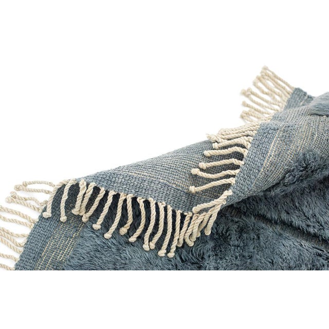 Early 21st Century Hand-Knotted Wool Rug by Azele Studio For Sale - Image 5 of 9