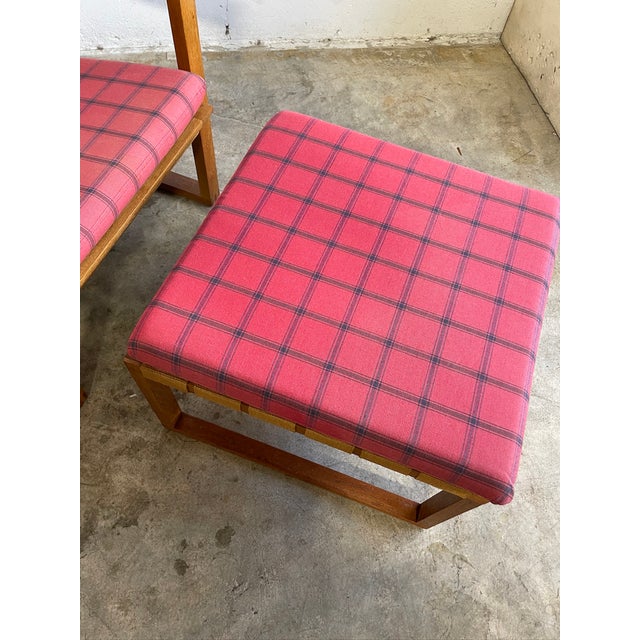 Borge Mogensen Bm-2254 Danish Modern Lounge Chair & Ottoman For Sale - Image 12 of 16