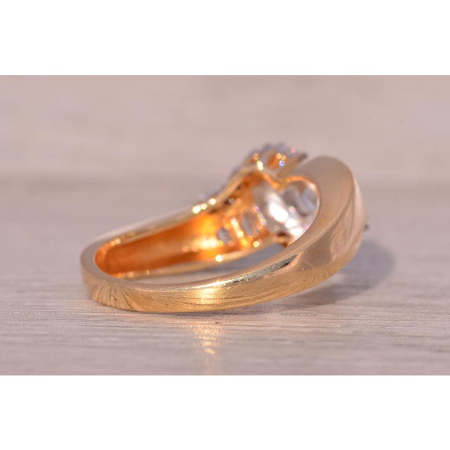 1980s The Halifax: Vintage Heart Shaped Natural Diamond Engagement Ring For Sale - Image 5 of 10