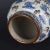 Early 20th Century Chinese Vintage Ceramic Pot,Chinese Qing Dynasty Kangxi Marked Blue and White Porcelain Jar Hand Painted Cloud and Dragon Pattern For Sale - Image 5 of 7