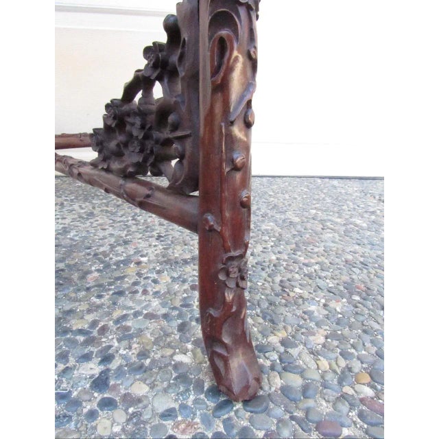 Chinese Hardwood Coffee Table For Sale - Image 11 of 12