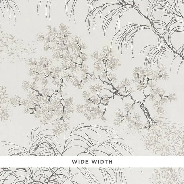A simple, hand painted botanical print on a gauzy double-width linen, Mori has a delicate look and a graceful presence....