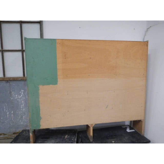 Tan Fir Blockboard Bookcase, 1970s For Sale - Image 8 of 13