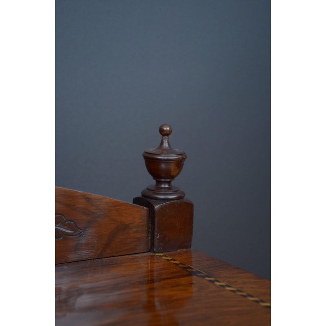 Edwardian Rosewood and Mahogany Cabinet, 1890s For Sale - Image 5 of 16