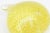 Yellow Mid Century Modern Murano Yellow Bullecante Bubble Paperweight Italy, 1950's For Sale - Image 8 of 12