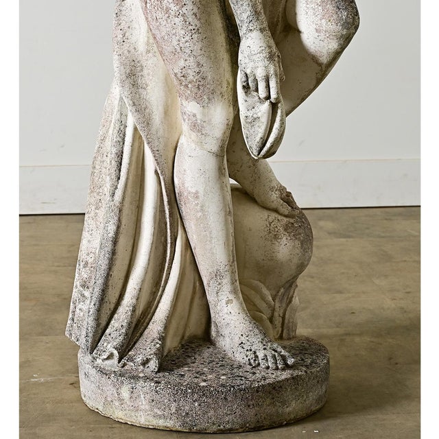 Early 20th Century English Reproduction Statue of La Baigneuse or Venus Bathing For Sale - Image 13 of 14