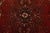 Baloch Rug 7’5” X 11’3” Red Wool Vintage Traditional Hand-Knotted Carpet For Sale In Philadelphia - Image 6 of 14
