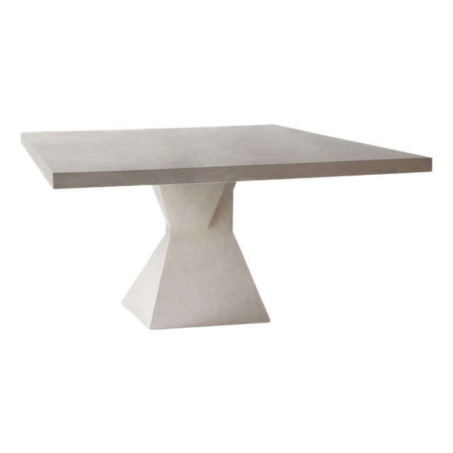 Inka Coffee Table in Limestone by Eichkorn For Sale