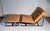 Early Rare Vintage Milo Baughman "Armless" Architectural Bronze Lounge Chair For Sale In Chicago - Image 6 of 7