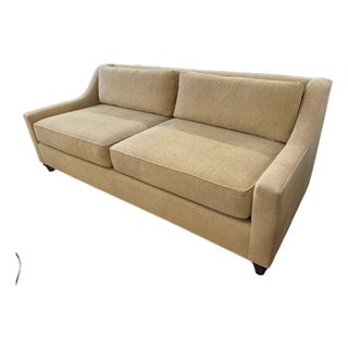 Ironies Coterie + Glant Upholstered Sofa For Sale