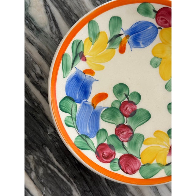 Yellow Art Deco Ditmar Urbach Decorative Plates - Set of 5 For Sale - Image 8 of 13