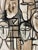 Large Tom Hayward Abstract Figural Painting, Cubist Style Faces, Neutral Tones For Sale - Image 11 of 15
