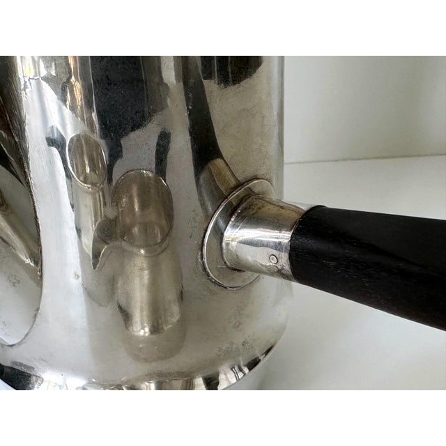 1960s Mid-Century Modern Modern Mexican Silver Coffee Set by Williams Spratling - 3 pcs For Sale - Image 4 of 15