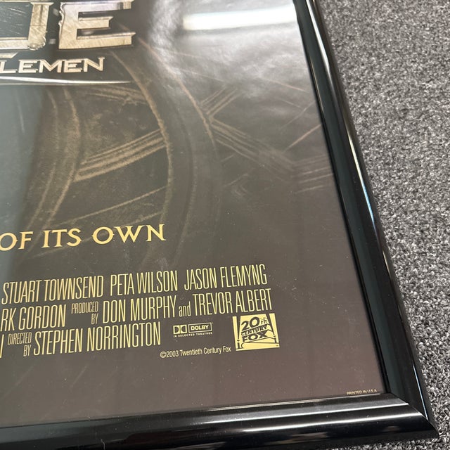Original Movie Theater Framed Print League With Sean Connery For Sale - Image 4 of 6