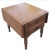 Vintage Ethan Allen Colonial Tiger Maple Drop Leaf Side Table, Circa 1960s For Sale - Image 10 of 10
