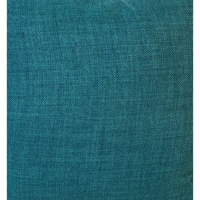 Brown 16" Square Pillow Decorated With an Adorable Doxie /Dachshund Dog Portrait - Made in the U K For Sale - Image 8 of 10