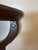 Pair of lovely carved mahogany wall brackets having classic elegance and offering wonderful surfaces for display.