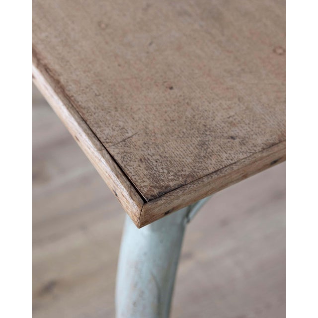 An elegant Louis XV style console table from the 19th century, this piece exudes timeless French charm. Its all-sided...