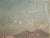 Vintage Bay of Naples Vesuvius Oil Painting For Sale In Cleveland - Image 6 of 10
