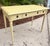 2010s Shabby Chic Distressed Writing Table For Sale - Image 5 of 12