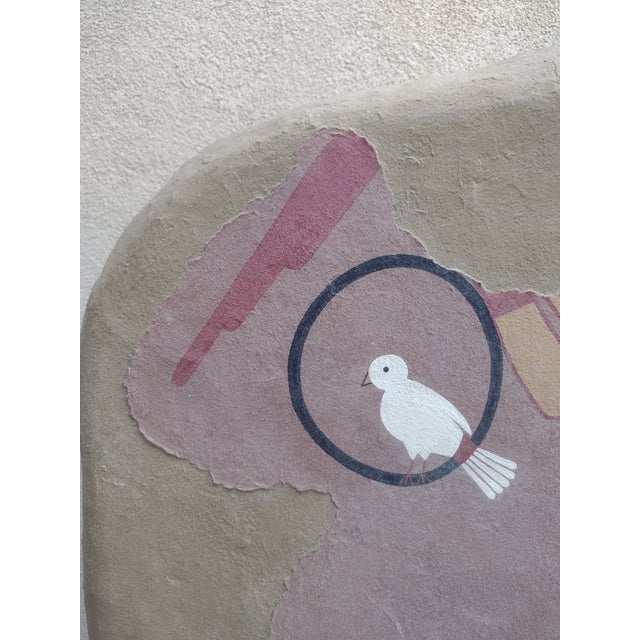 Contemporary 1990s Robert Lentz Original Kuaua Pueblo Kiva Mural Architectural Sculpture For Sale - Image 3 of 10