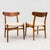 Wood 1960s Restored Ch 23 Dining Chairs in Teak & Oak, Danish Mid Century Modern Attributed to Hans Wegner For Sale - Image 7 of 14