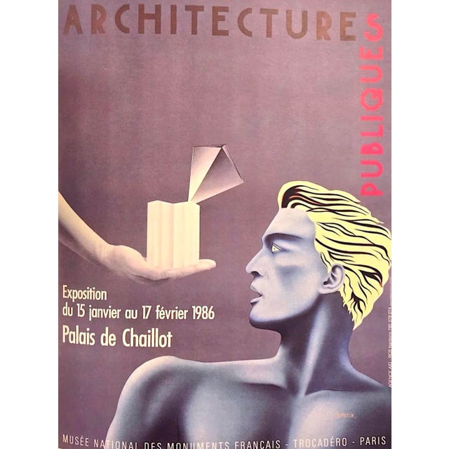 1990s 1992 French 1st Edition Art Book, "A Vendre: Affiches Immobilières", Jean-Marc Levet For Sale - Image 5 of 16