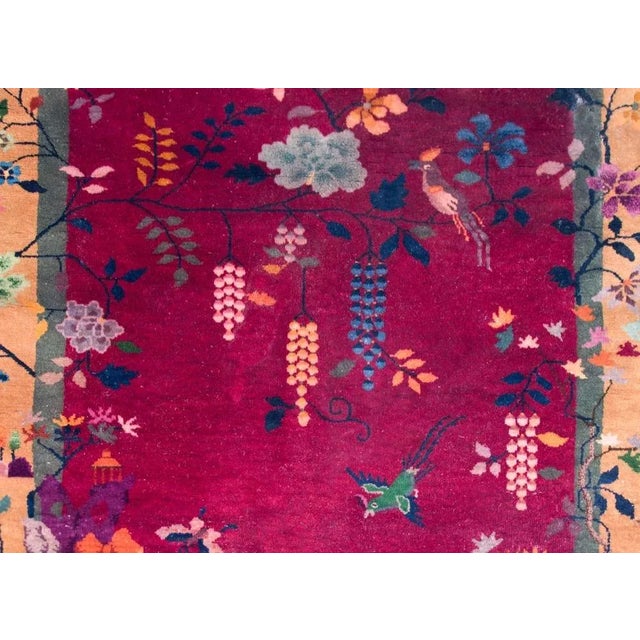 Early 20th Century Chinese Art Deco Rug For Sale In Chicago - Image 6 of 12
