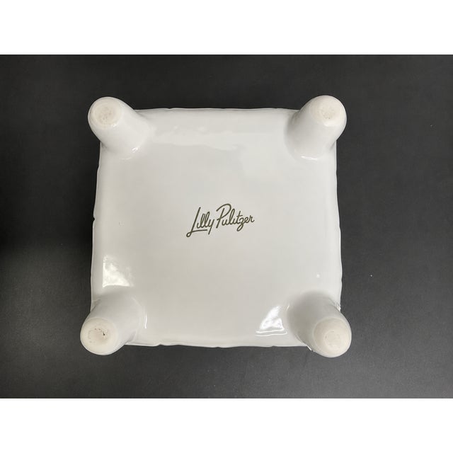 1990s Lily Pulitzer Ceramic Tulip Tulipiere Vase For Sale In Phoenix - Image 6 of 6