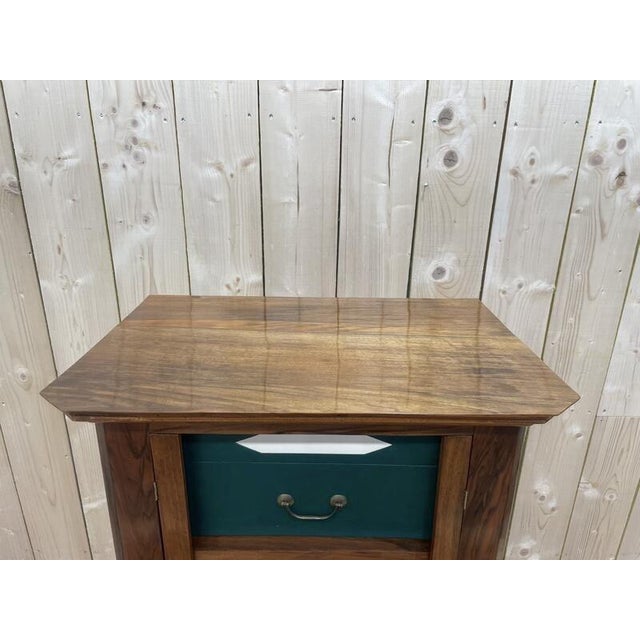 Louis Philippe Walnut Cartonnier For Sale - Image 3 of 8