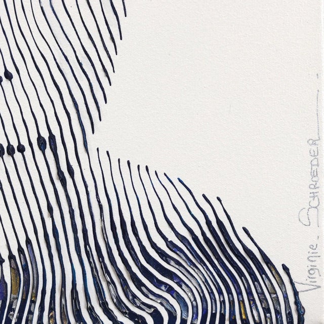 2020s "Frank Sinatra Singing in the Rain" Original Artwork by Virginie Schroeder For Sale - Image 5 of 10