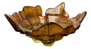 Vintage Art Glass Bowl from Muurla, 1970s