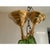 Contemporary light and dark green “Poliedri” Murano Glass Chandelier by SimoEng Italian oval hand- made chandelier in a...