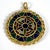 French Window Plique-À-Jour Pendant Medal in Enamel and 18 Karat Yellow Gold, 1930s For Sale - Image 17 of 18
